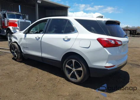 2021 Chevrolet Equinox Fwd Lt из США, поврежденный, VIN 3GNAXKEV9ML357502